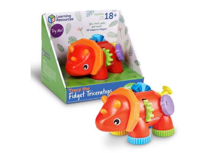 Tracy the Fidget Triceratops