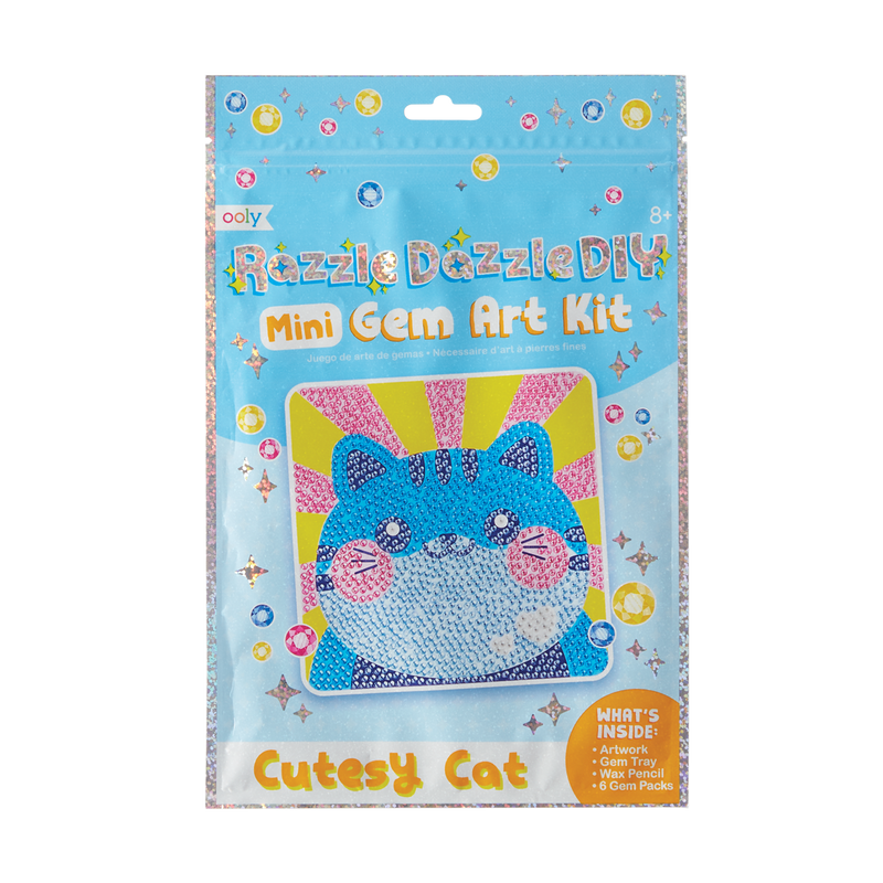 Razzle Dazzle DIY Gem Art Kit | Cutesy Cats