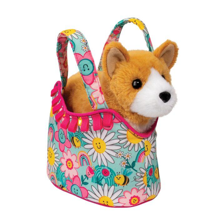 Sunny Smiles Sassy Sak with Corgi | Douglas Cuddle Toys