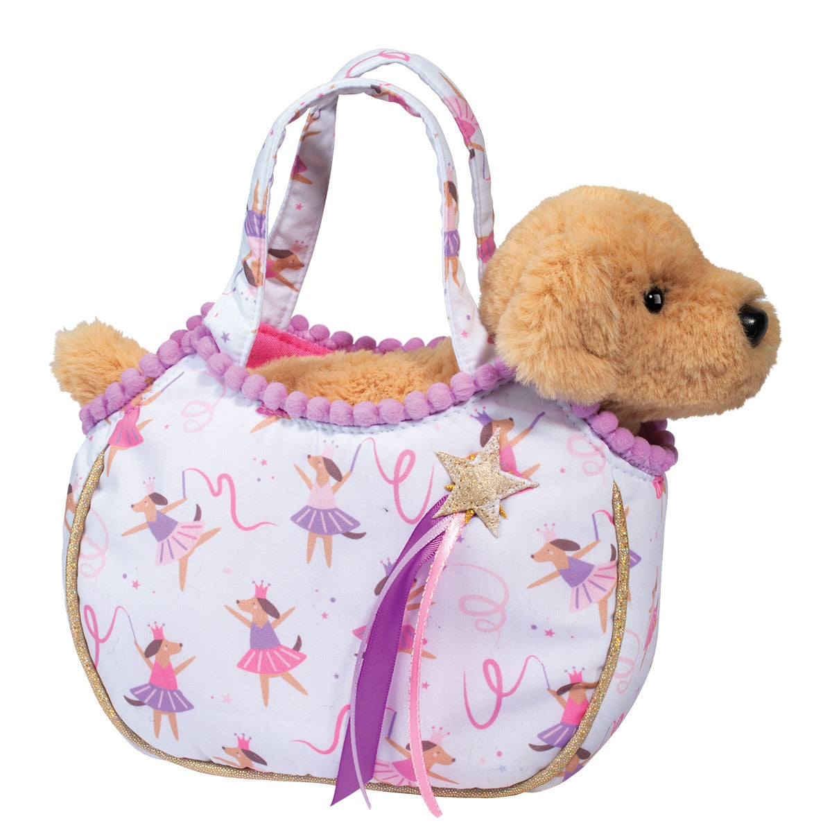 Dancin Pup Sassy Sak with Golden Retriever | Douglas Cuddle Toys