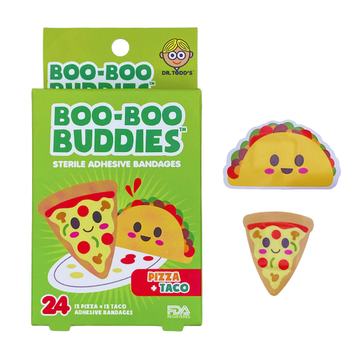 Pizza & Taco | Boo Boo Buddies Bandages