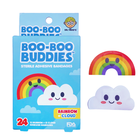 Rainbow & Cloud | Boo Boo Buddies Bandages