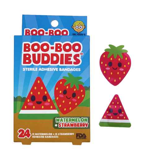 Watermelon & Strawberry | Boo Boo Buddies Bandages