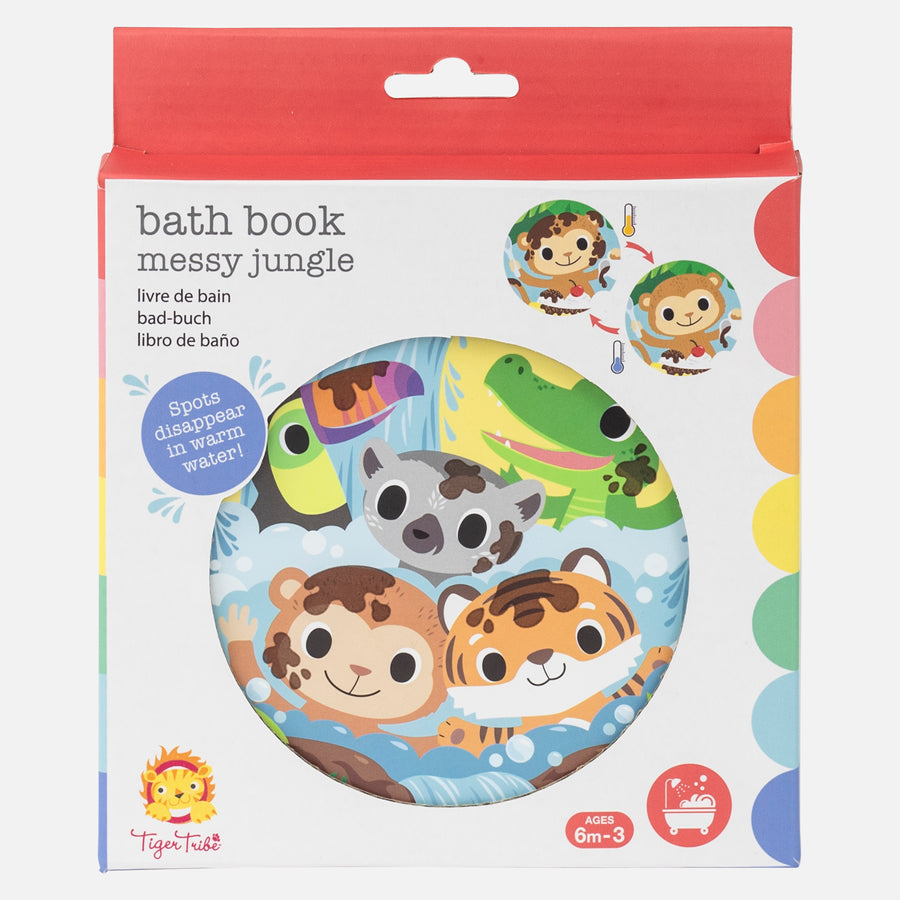 Messy Jungle Bath Book