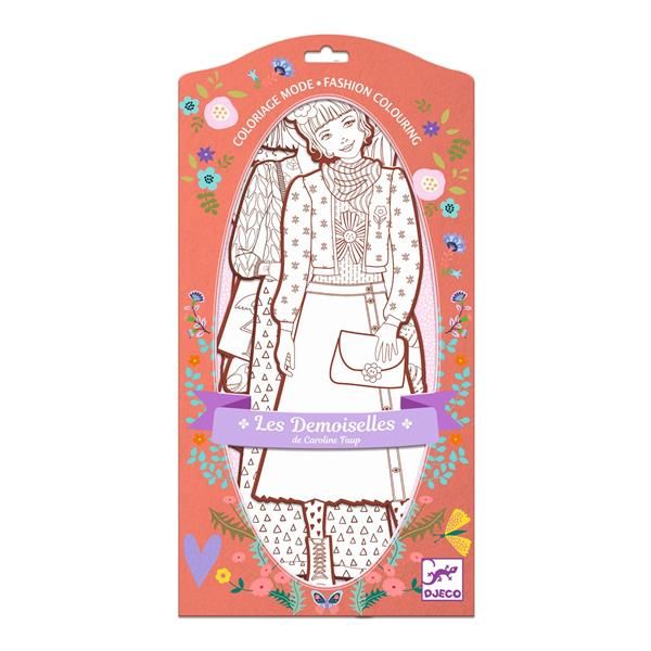 Fashion Colouring Nina & Friends | Djeco