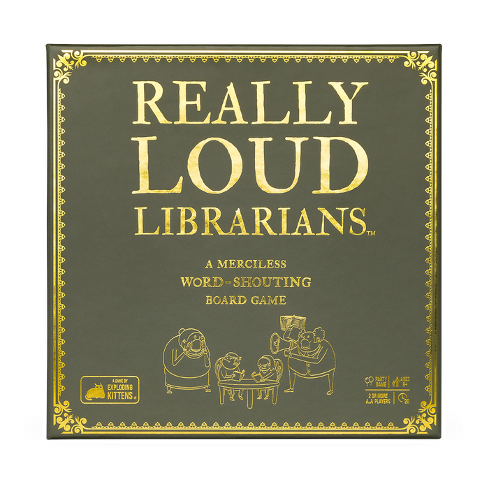 Really Loud Librarians | A Merciless Word-Shouting Board Game