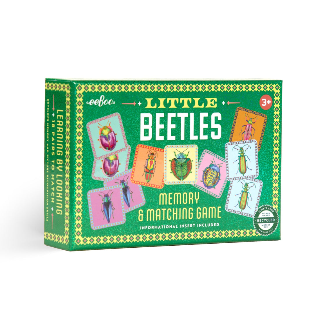 Beetles | Eeboo Memory & Matching Game