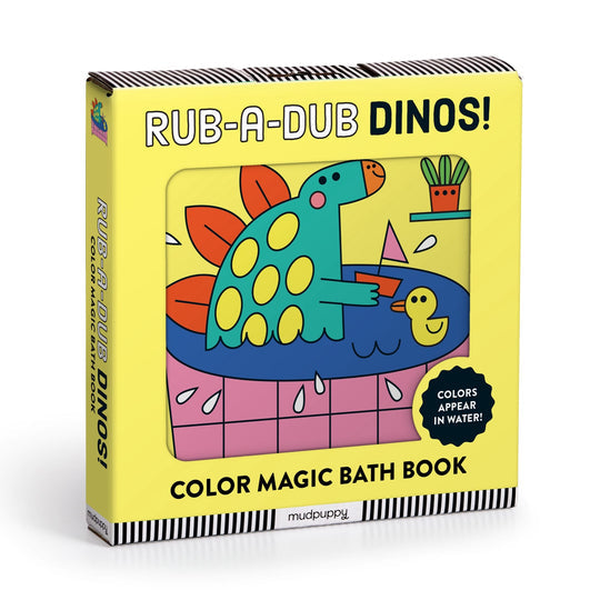 Rub A Dub Dinos! | Color Magic Bath Book