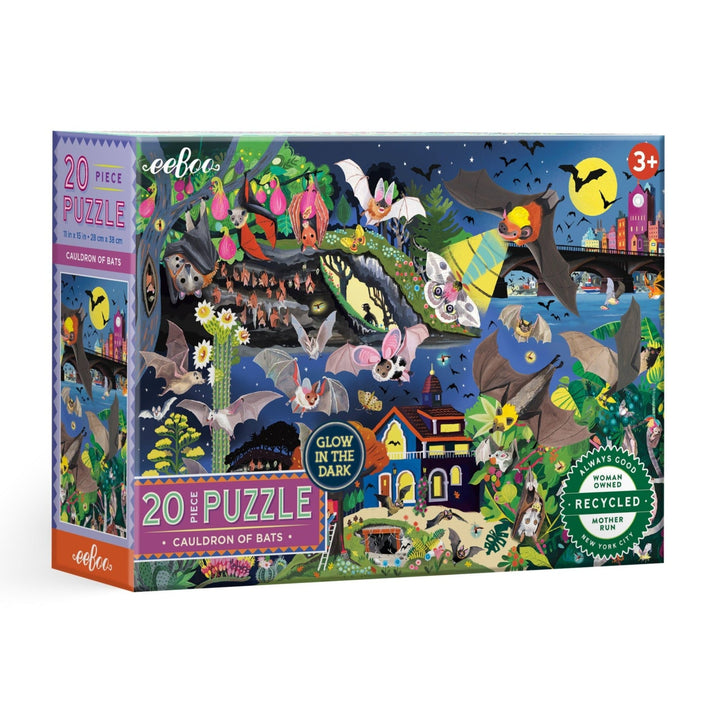 Cauldron of Bats 20 Piece Eeboo Puzzle