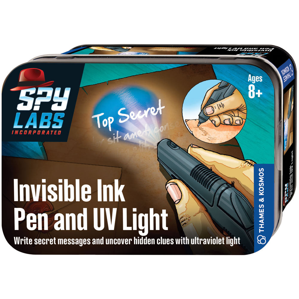 Spy Labs | Invisible Ink Pen and UV Light