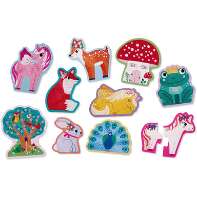 Unicorn Let's Begin Puzzles by Crocodile Creek Kaboodles Toy Store - Victoria