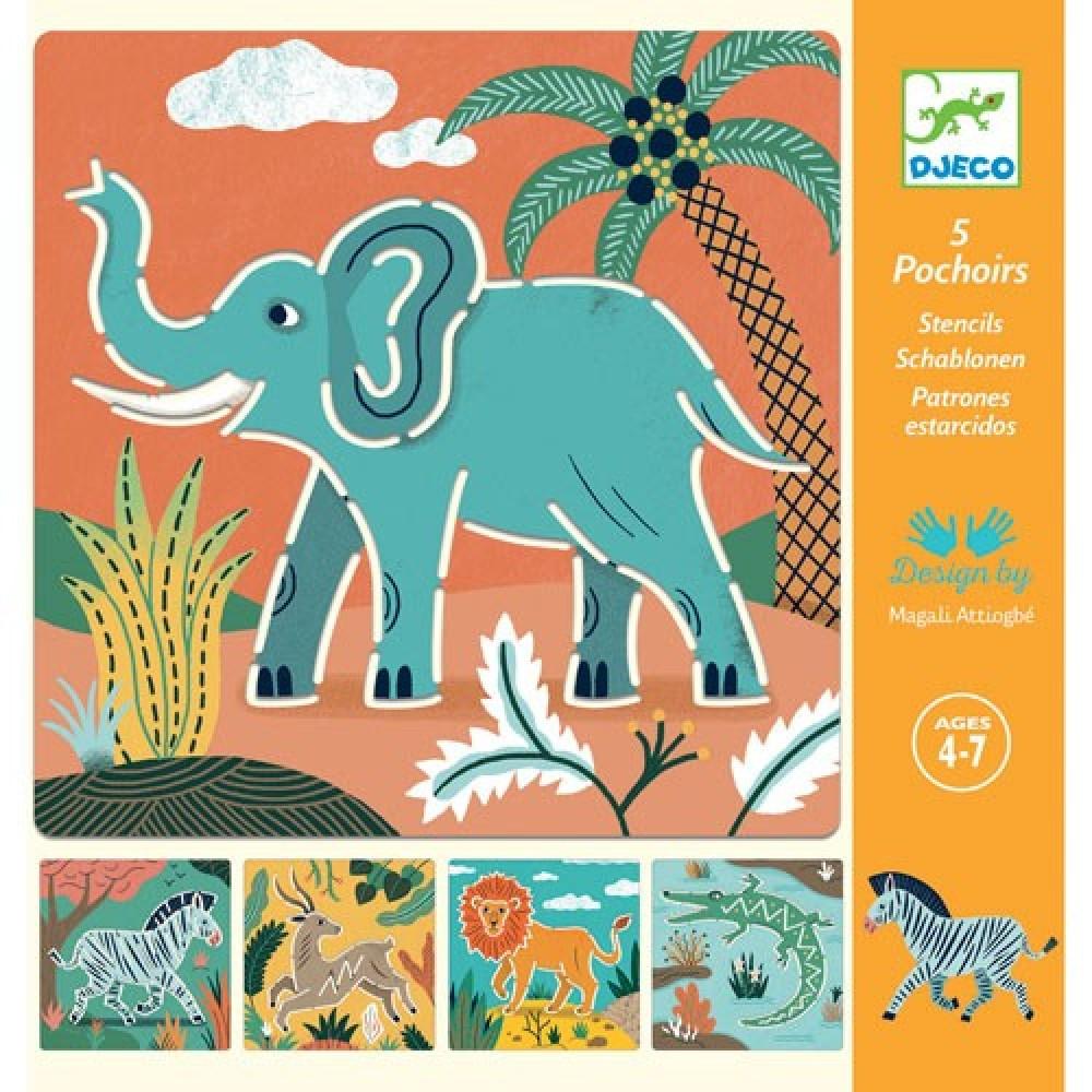 Stencils | Wild Animals Kaboodles Toy Store - Victoria