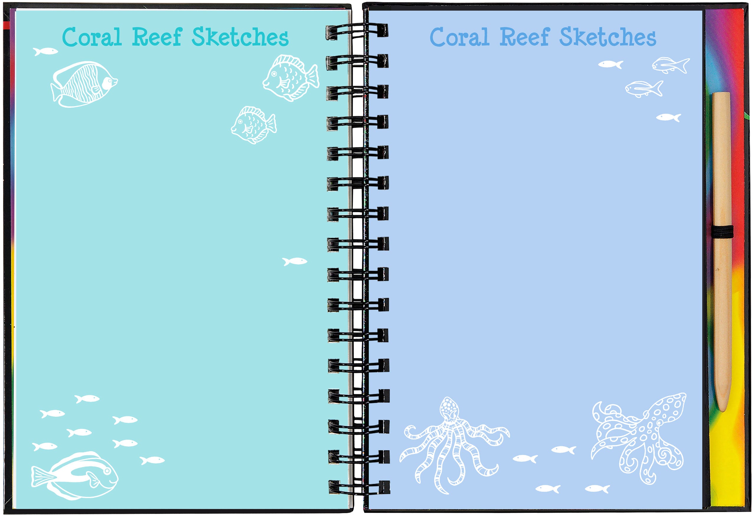 Scratch and Sketch | Coral Reefs Kaboodles Toy Store - Victoria