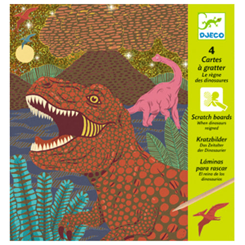 Scratch Board | When Dinosaurs Reigned Kaboodles Toy Store - Victoria
