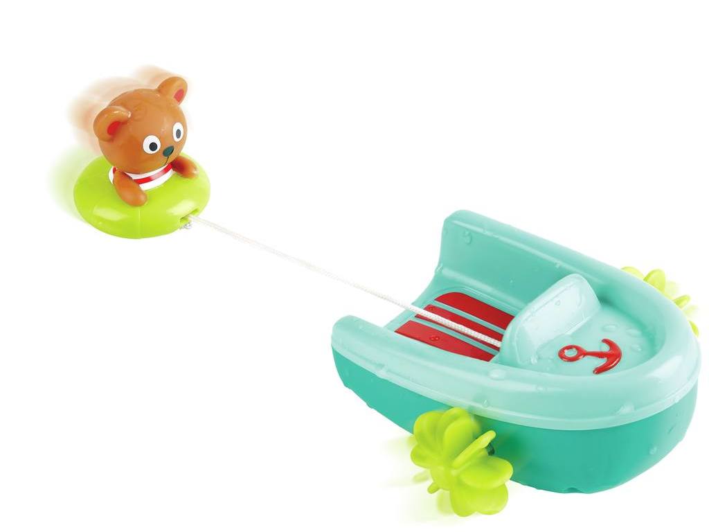 Tubing Pull-Back Boat | Hape