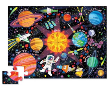 Space Explorer 36 Piece Crocodile Creek Floor Puzzle Kaboodles Toy Store - Victoria