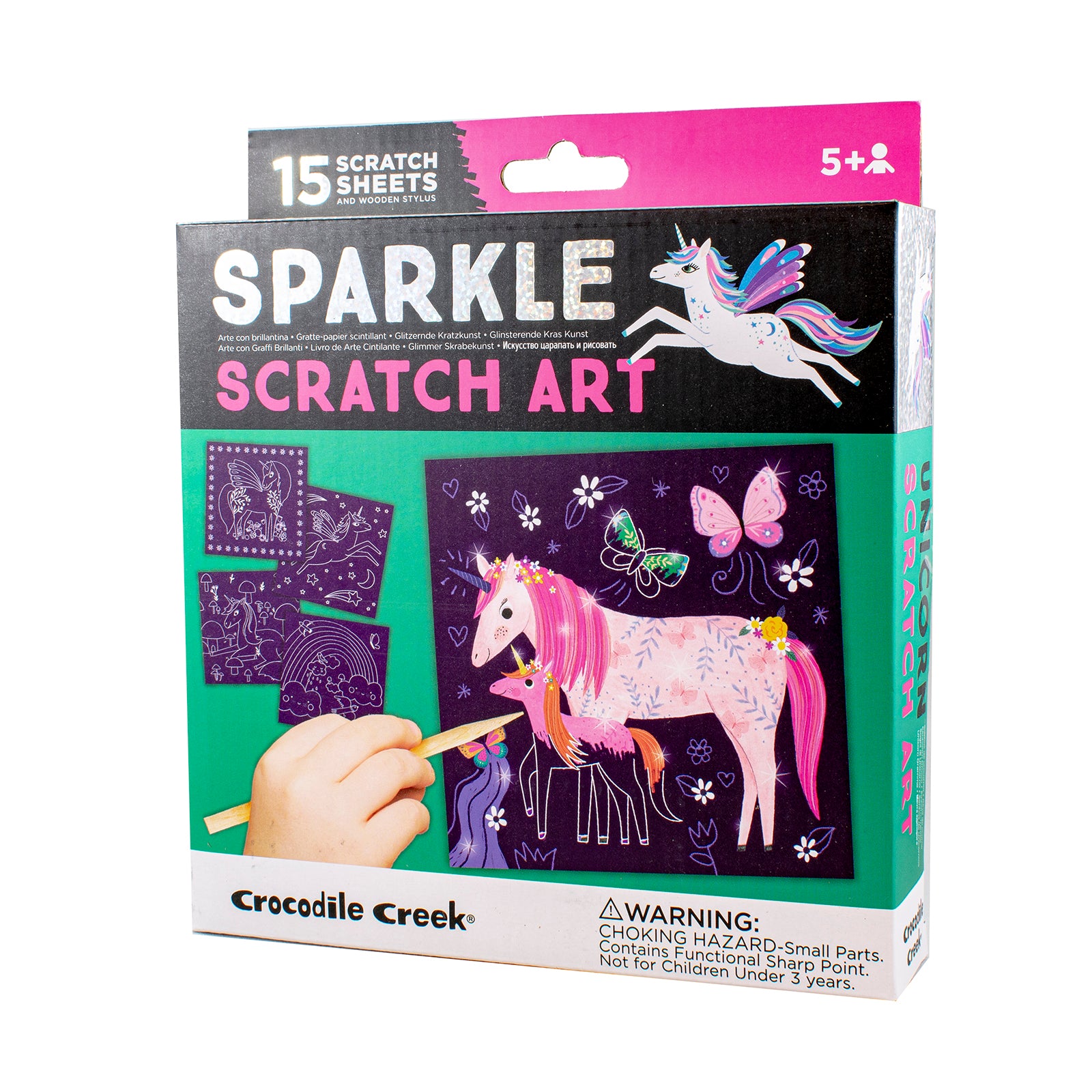 Sparkle Scratch Art : Unicorn Kaboodles Toy Store - Victoria