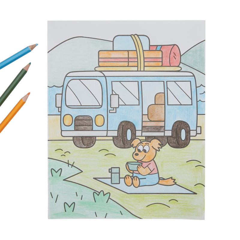 Movin' & Shakin' | Ooly Colouring Book