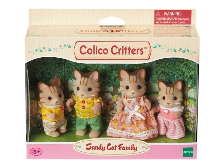 Calico Critters | Sandy Cat Family