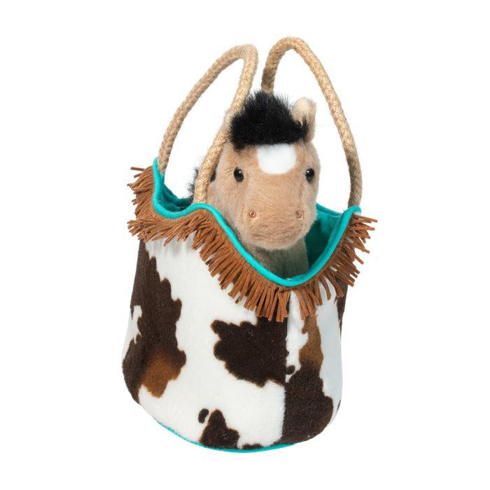 Western Sassy Sak with Horse | Douglas Cuddle Toys