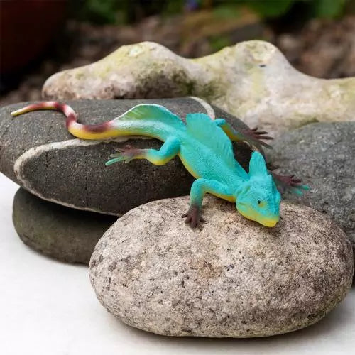 Realistic Double Crown Lizard