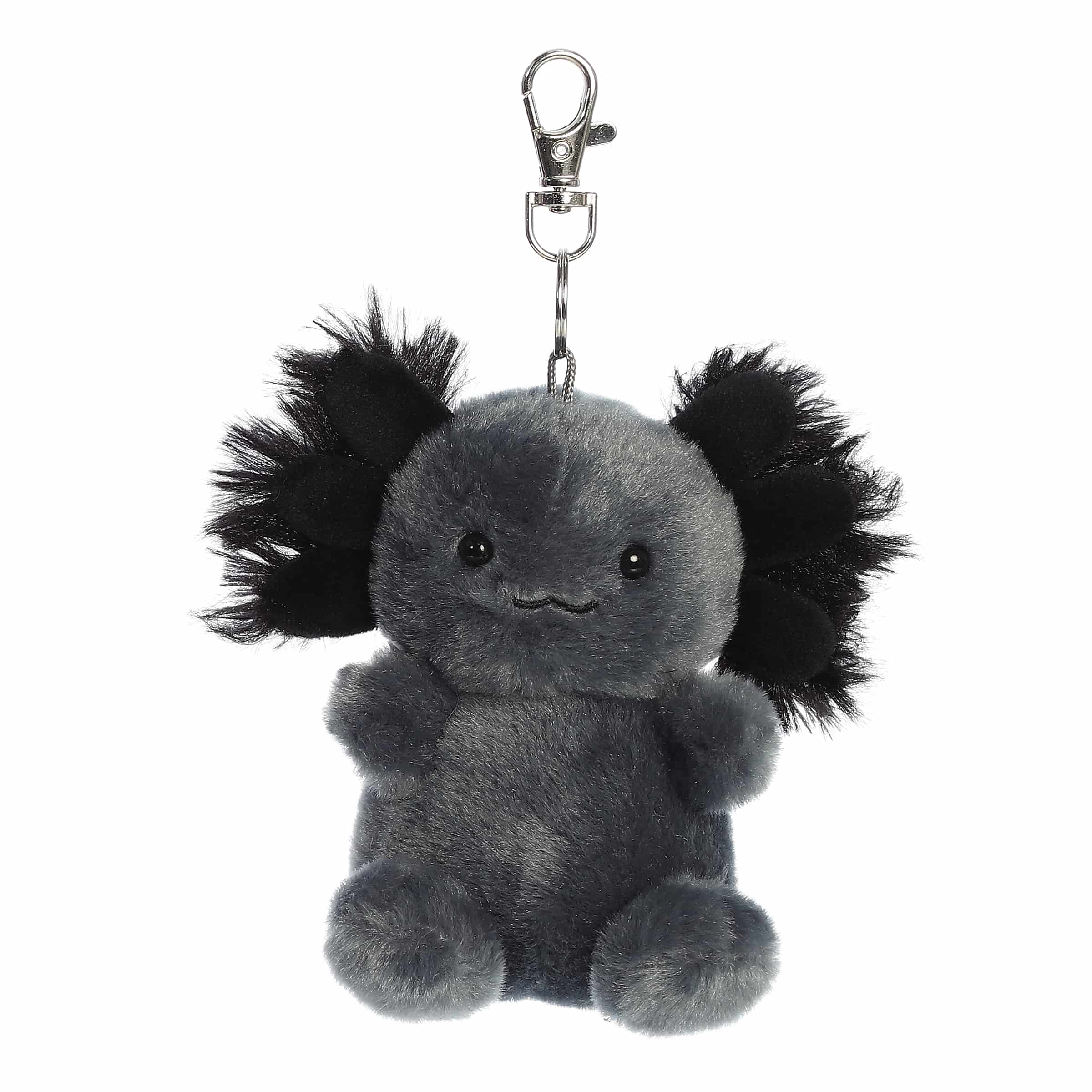 Onyx Axolotl | Aurora Palm Pals Clip On