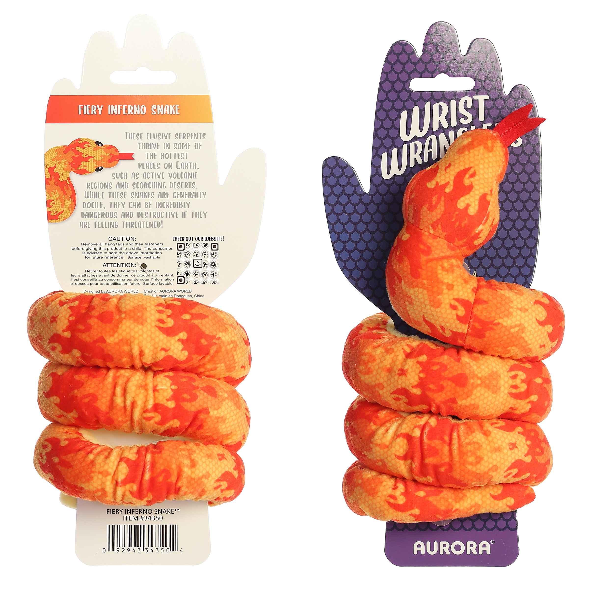 Fiery Inferno Snake | Aurora Wrist Wrangler