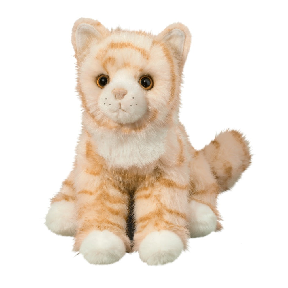 Adele Orange Striped Cat | Douglas Cuddle Toys