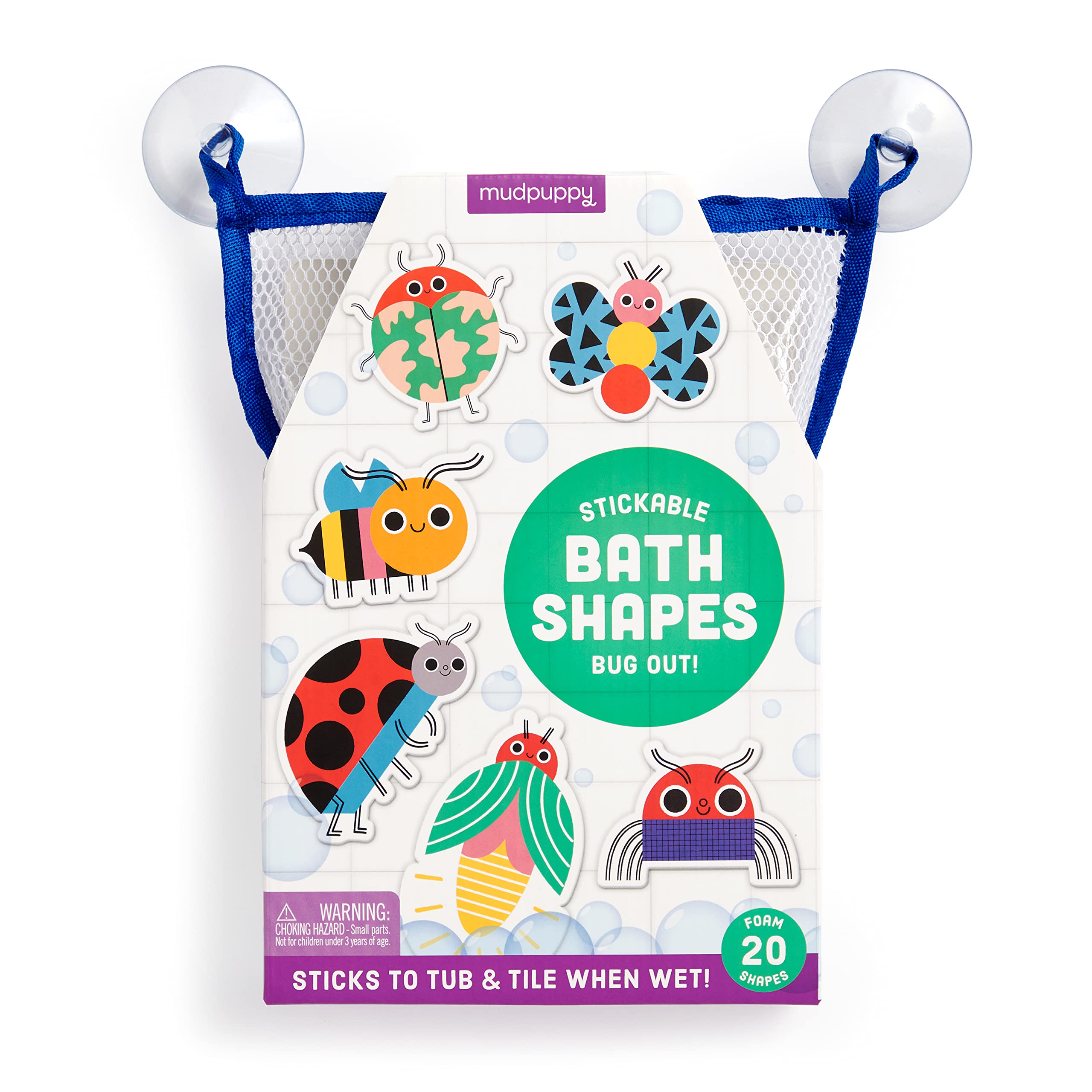 Bug Out! | Stickable Bath Shapes