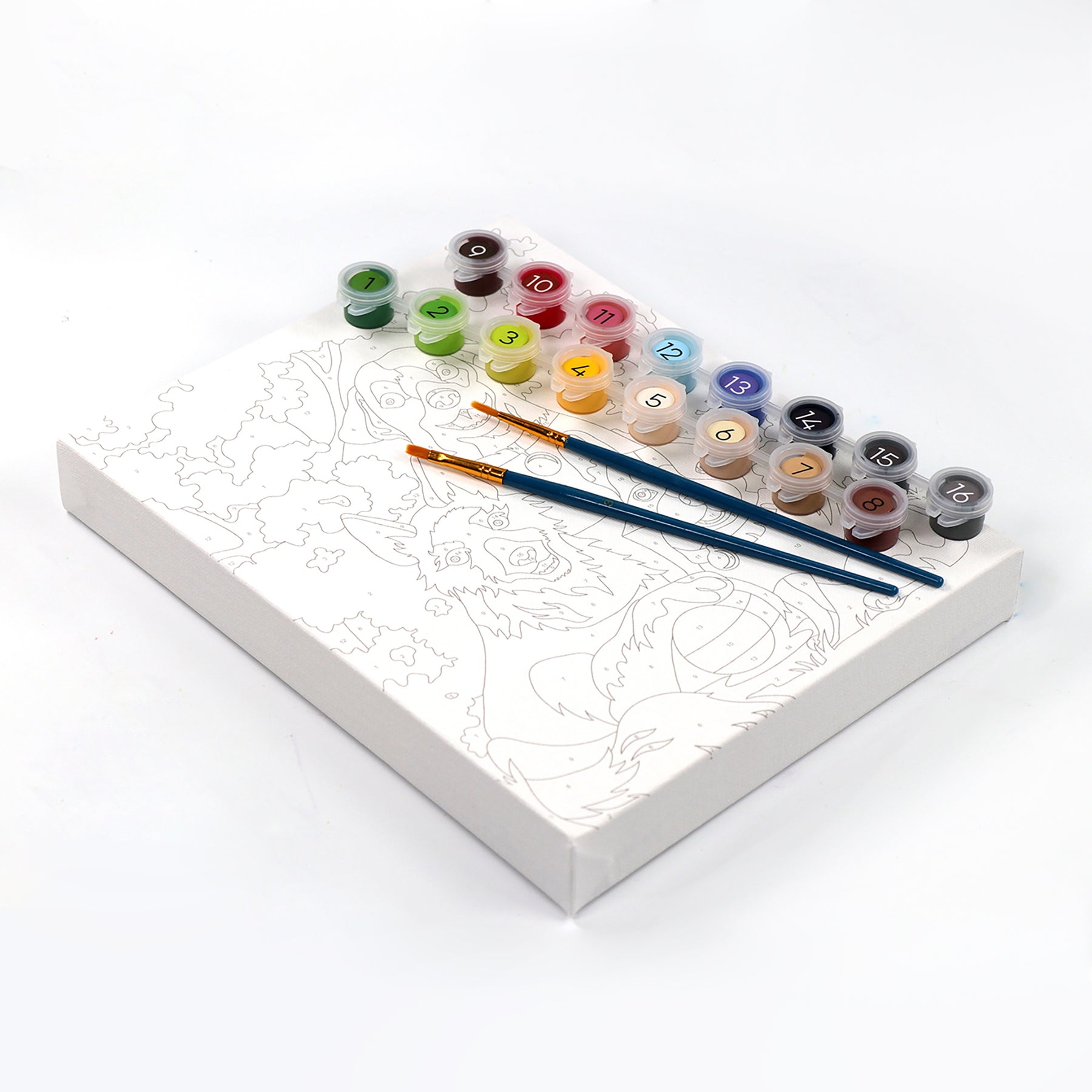 Dogs' Day Out Paint By Number | iHeart