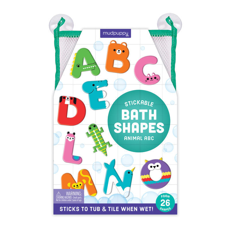 Animal ABC | Stickable Bath Shapes