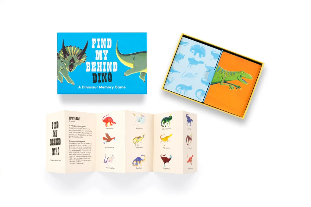 Find My Behind Dino | An Animal Memory Game