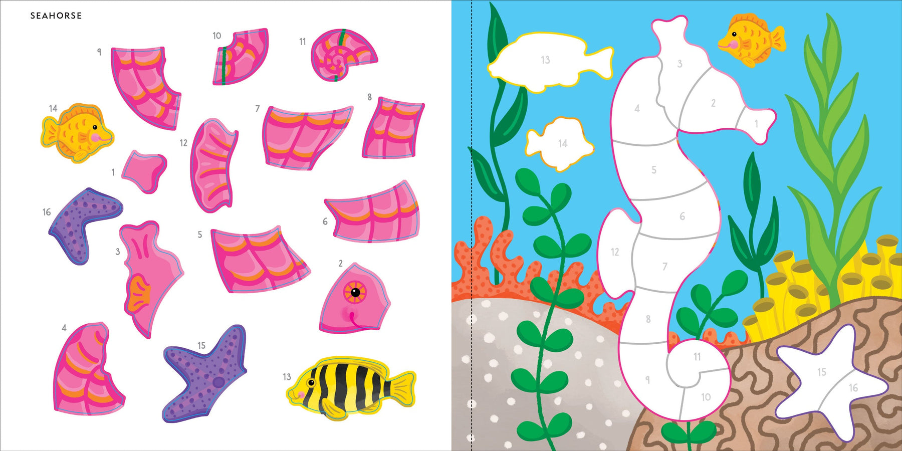Under the Sea | My First Color By Sticker