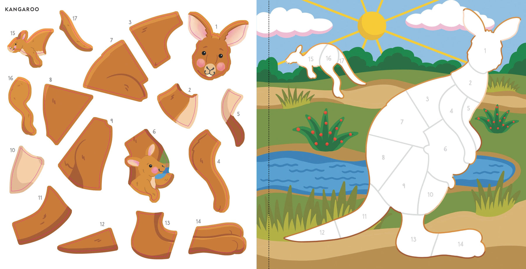 Furry Friends | My First Color By Sticker