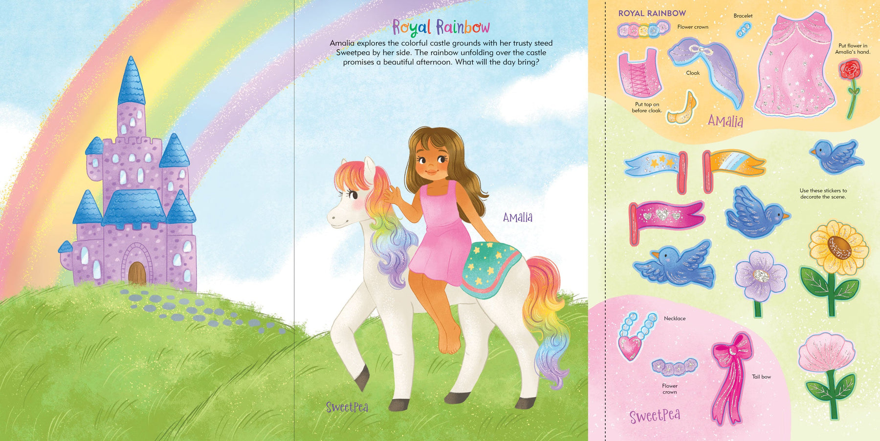 Rainbow Magic | Sticker Doll Dress Up