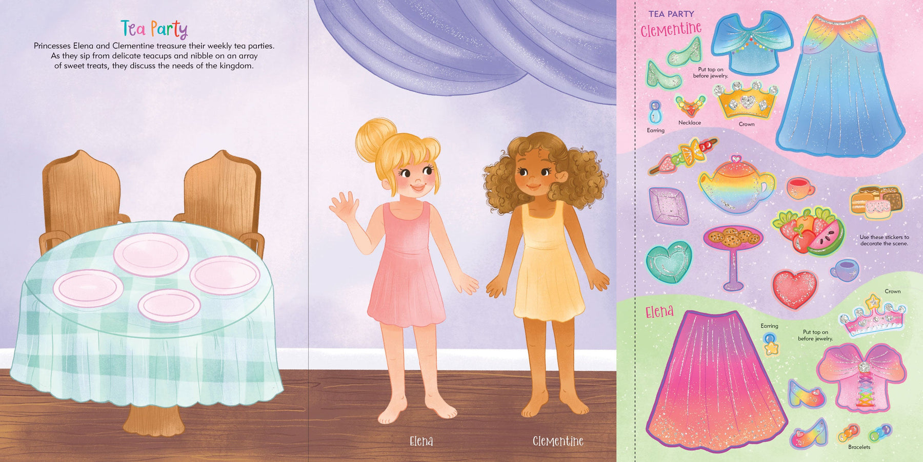 Rainbow Magic | Sticker Doll Dress Up