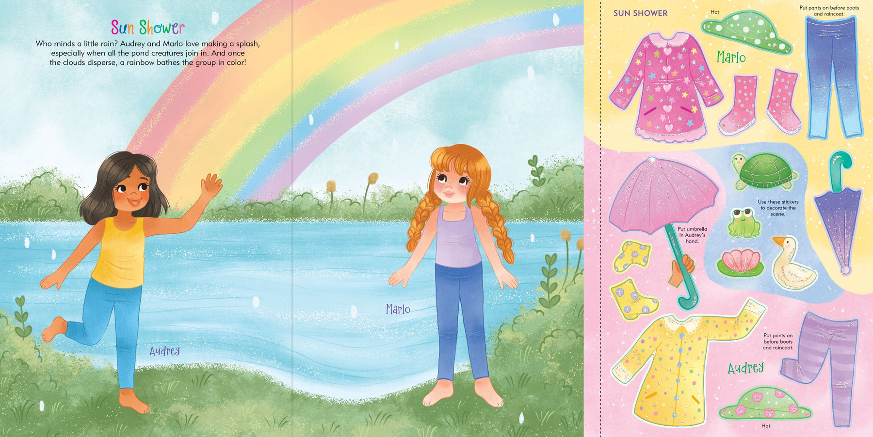 Rainbow Magic | Sticker Doll Dress Up