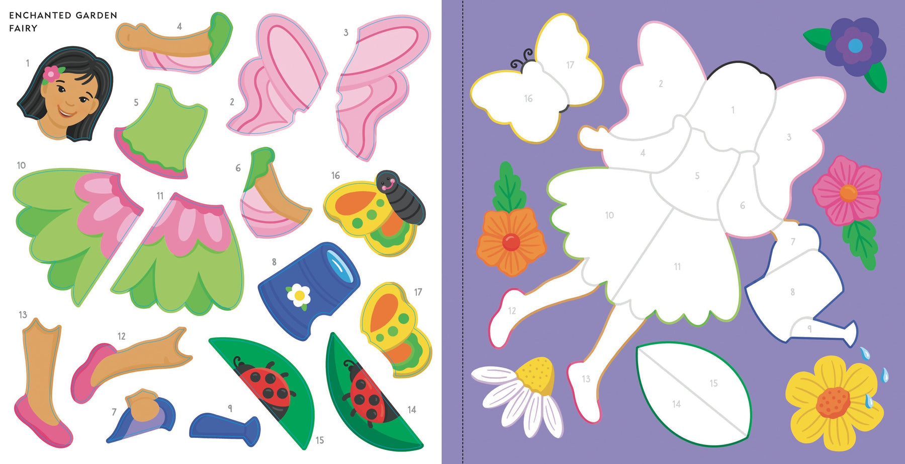 Fairies | My First Color By Sticker