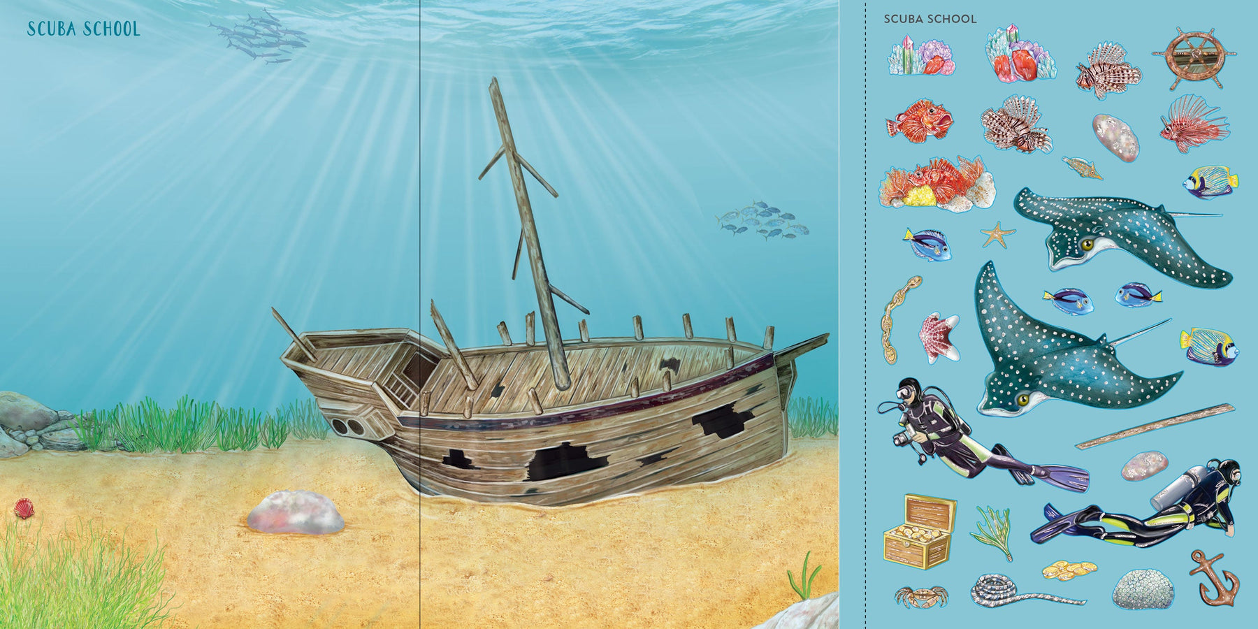 Under the Sea | Sticker Scenes
