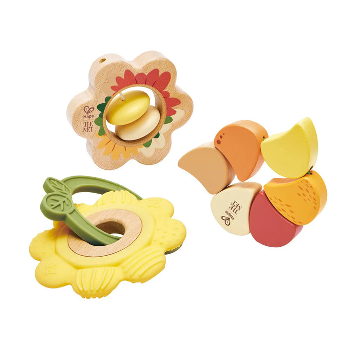 Artful Flowers Rattle Trio | Hape x The Met