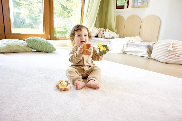Artful Flowers Rattle Trio | Hape x The Met