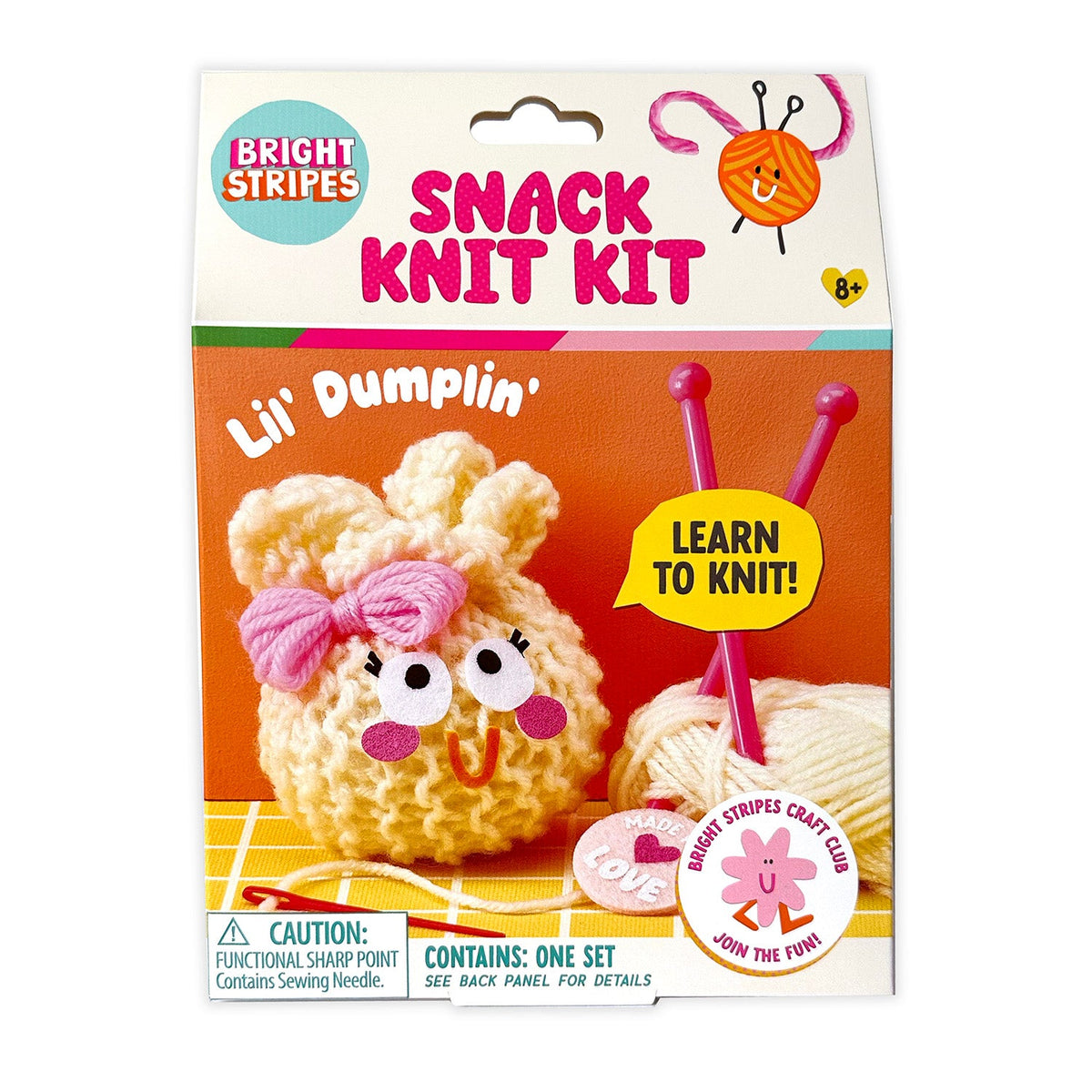 Lil' Dumplin' | Snack Knit Kit Kaboodles Toy Store - Victoria
