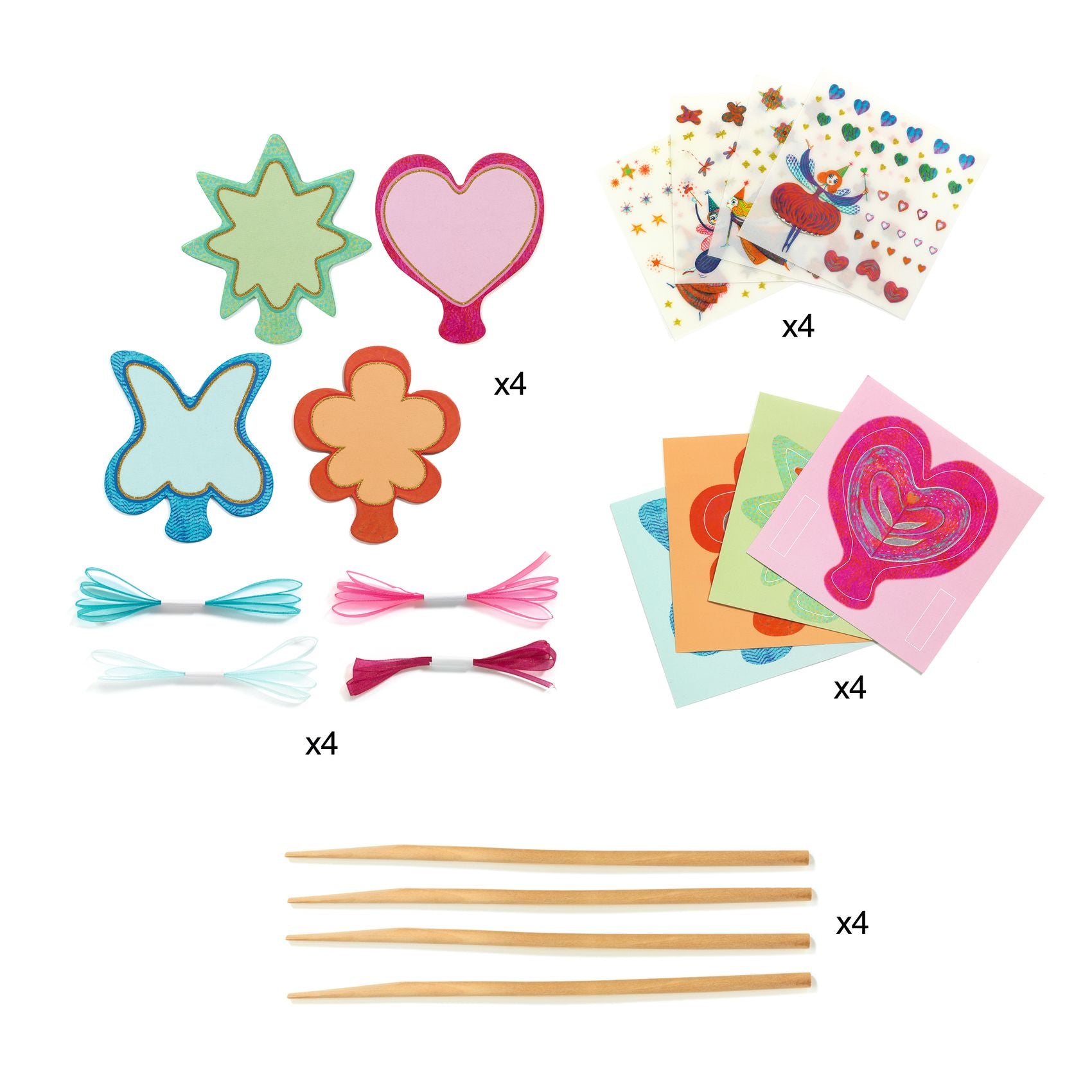 DIY Magic Wands Little Fairies | Djeco