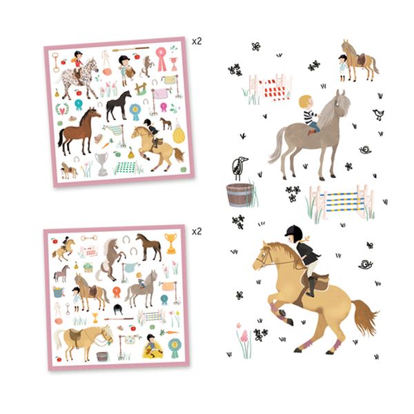 Horses Stickers | Djeco
