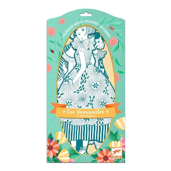 Fashion Colouring Rebekka & Friends | Djeco