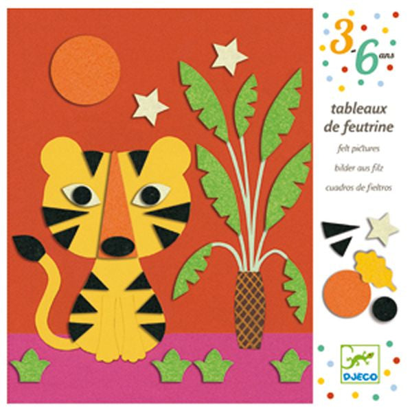 Sweet Nature Felt Pictures | Djeco