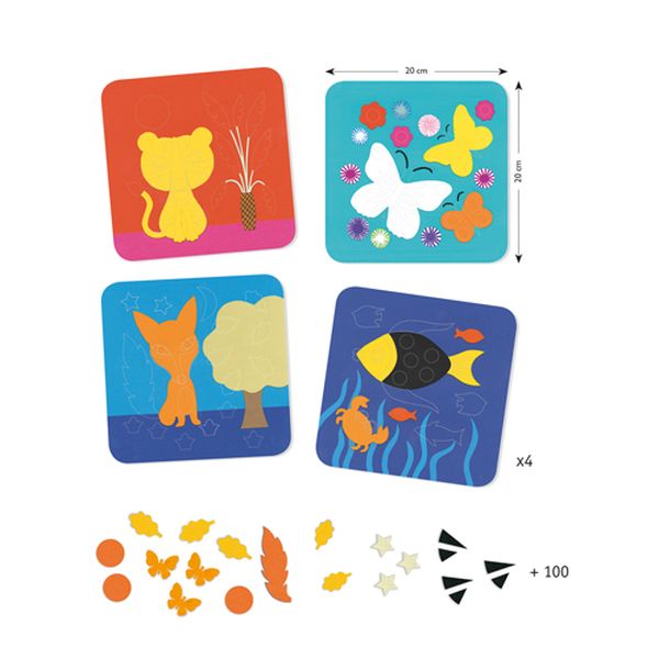 Sweet Nature Felt Pictures | Djeco