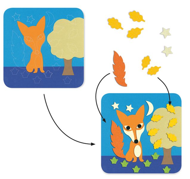 Sweet Nature Felt Pictures | Djeco