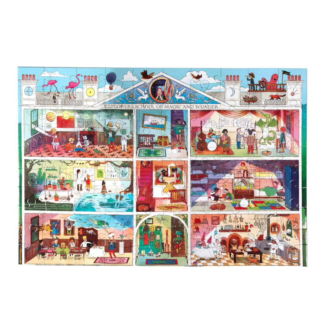 Explorers School of Magic 100 Piece Eeboo Puzzle