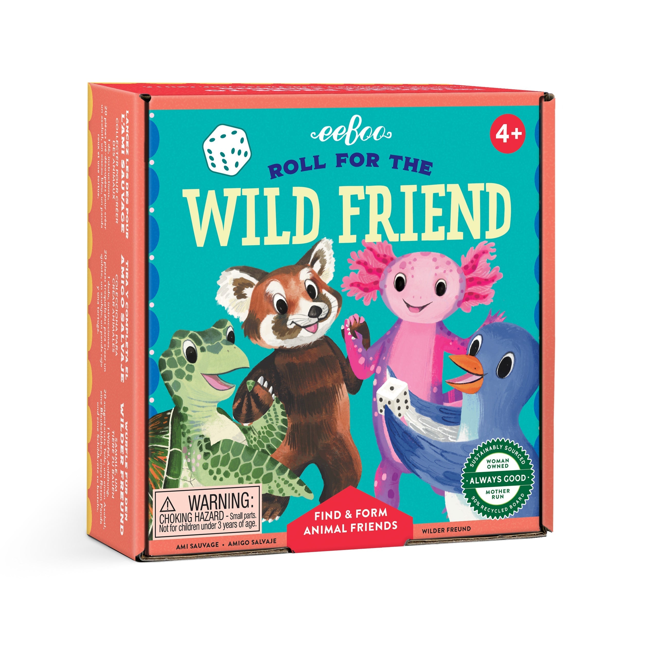 Roll for the Wild Animal | Eeboo Dice Game